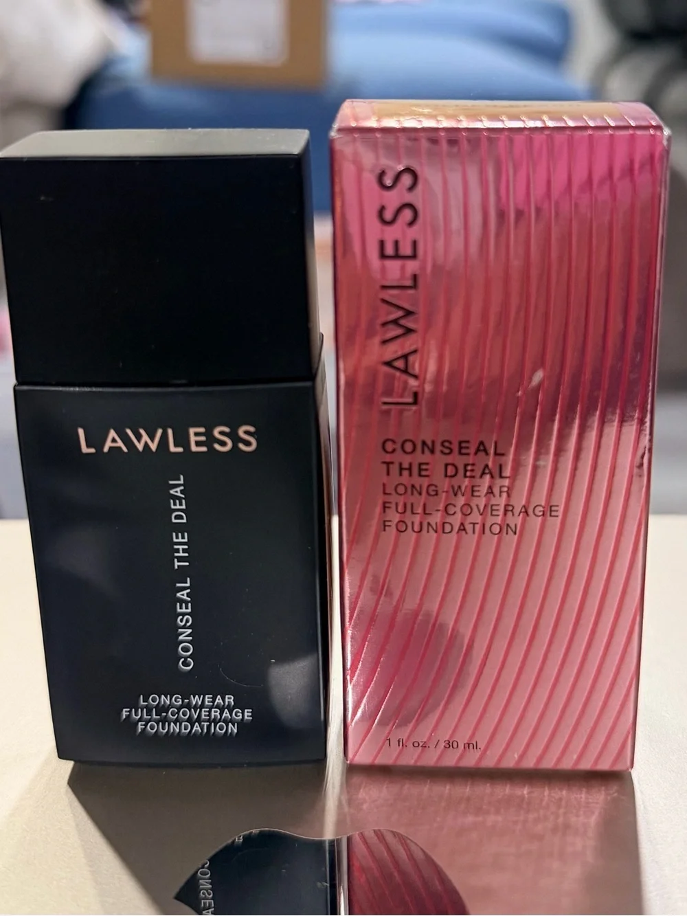 LAWLESS Conceal The Deal full Coverage Foundation_Golden Peach_Brand New